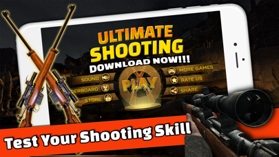 How to cancel & delete Ultimate Sniper: 3D Gun Shoot from iphone & ipad 1