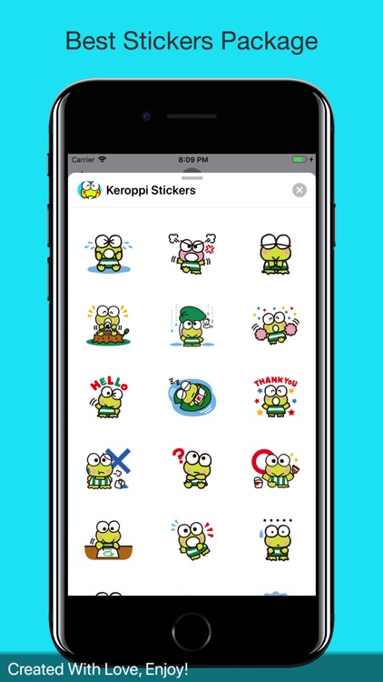 Keroppi Stickers