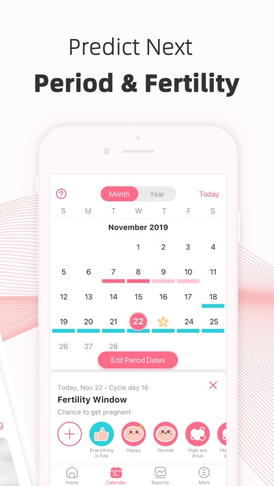 Period Tracker by PinkBird screenshot 3