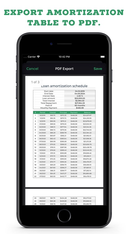 Loan Calculator and Manager screenshot-3