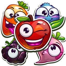 Funny Fruits Stickers