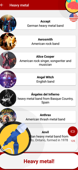 HEAVY METAL & ROCK Quiz(圖2)-速報App