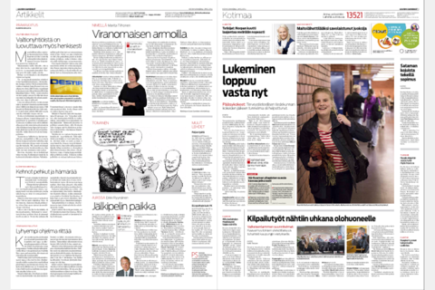 Savon Sanomat, päivän lehti screenshot 2