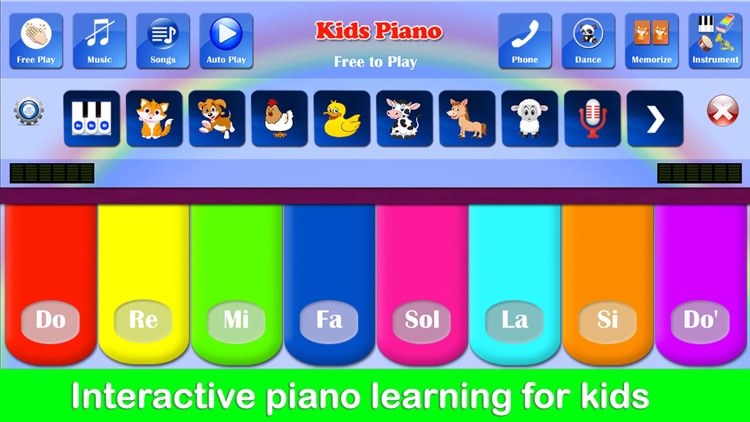 Kids Piano Animals