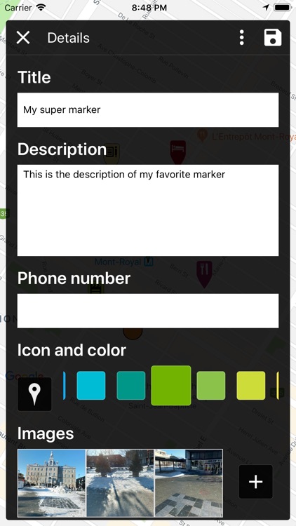 Map Marker: places organizer screenshot-3