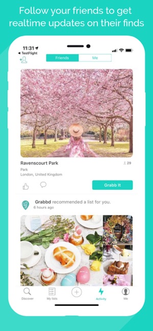 Grabbd- Social Foodie & Travel(圖4)-速報App