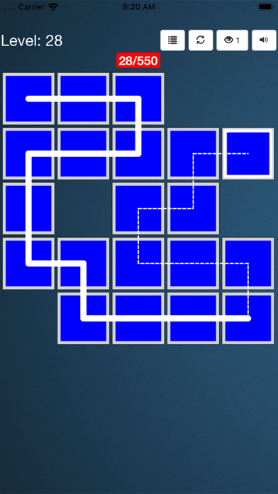 One Line Squares screenshot 2