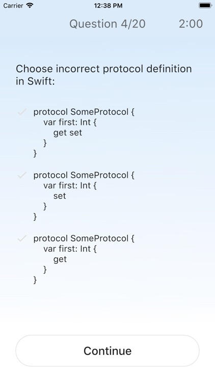 DevQuiz - programming IQ tests