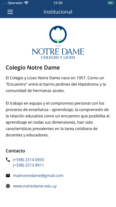 How to cancel & delete NOTRE DAME Colegio y Liceo from iphone & ipad 3