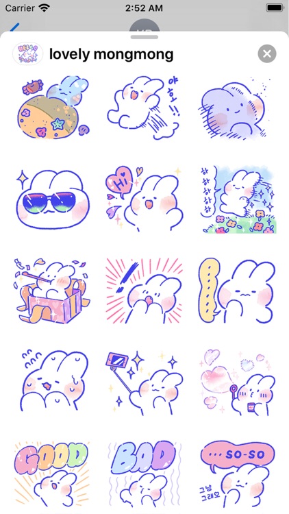 Lovely Cute Rabbit Stickers