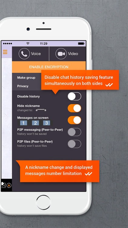 SafeUM - secure messenger screenshot-0