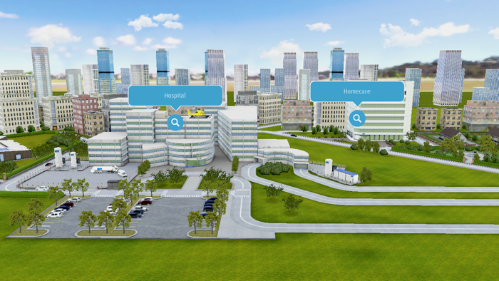 Linde Healthcare Virtual World