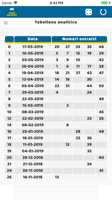 Estrazioni Eurojackpot screenshot 3
