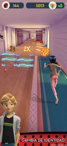 Catturare 6 Miraculous Ladybug y Cat Noir iphone