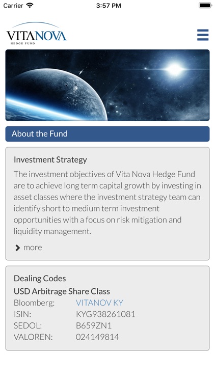 Vita Nova Hedge Fund