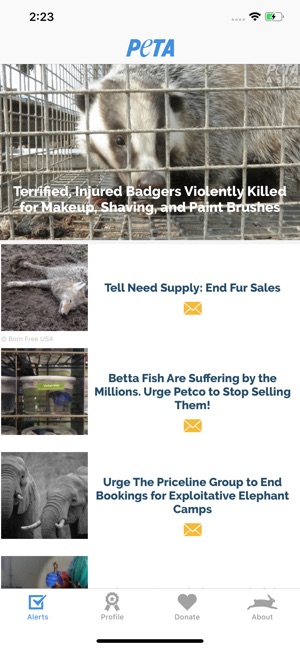 PETA: Saving Animals Made Easy(圖1)-速報App