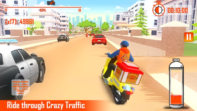 Pizza Delivery Bike Rider screenshot-6