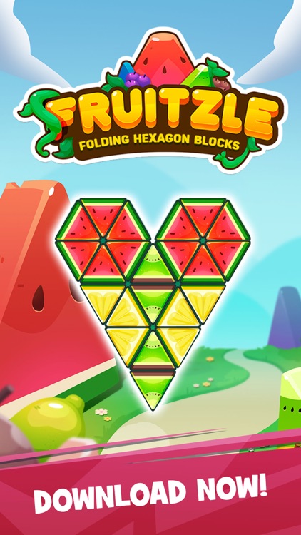 Fruitzle - Folding Hexa Blocks screenshot-5