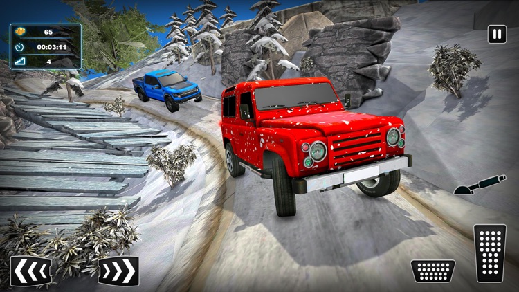 Revolution Snow Jeep Driving screenshot-3