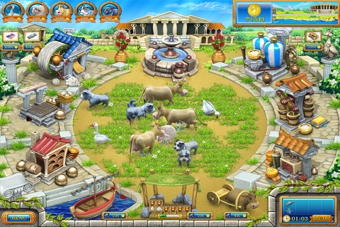 Farm Frenzy 3 Ancient Rome screenshot 2