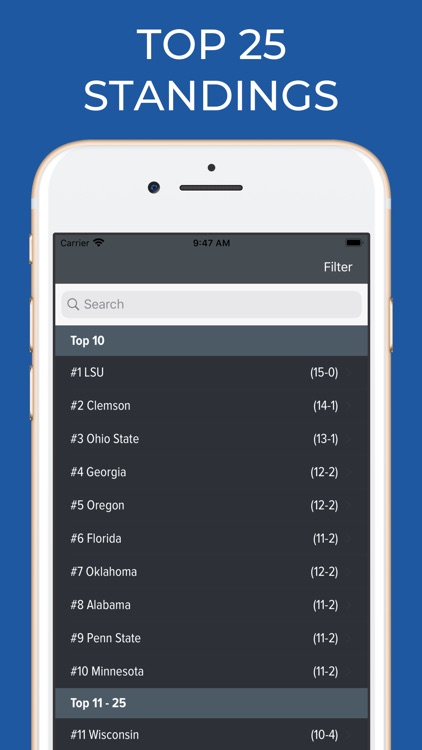 Vanderbilt Football Schedules screenshot-5