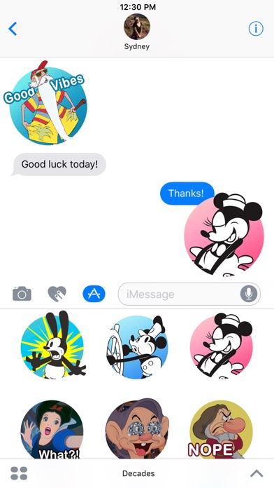 How to cancel & delete Disney Stickers: Decades from iphone & ipad 1