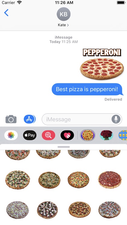 Pizza- Emoji Stickers