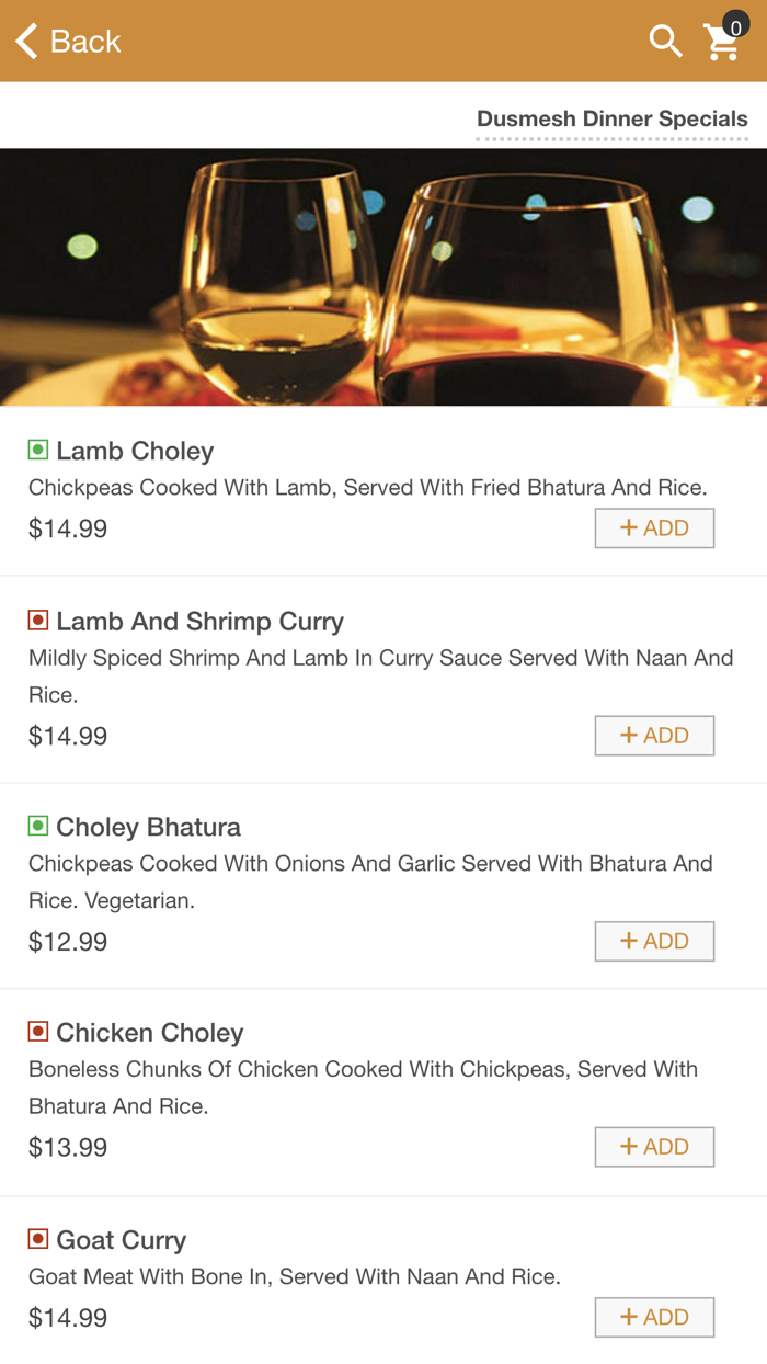 Dusmesh Indian Restaurant