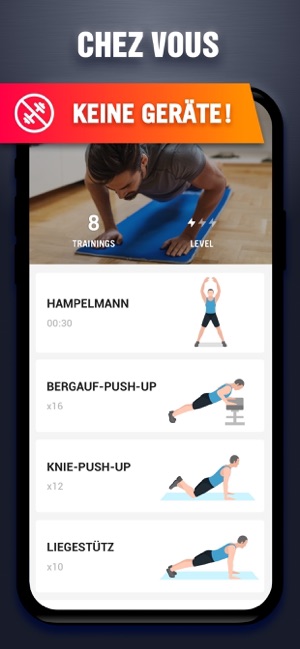 Workouts Zuhause Fitness App Im App Store
