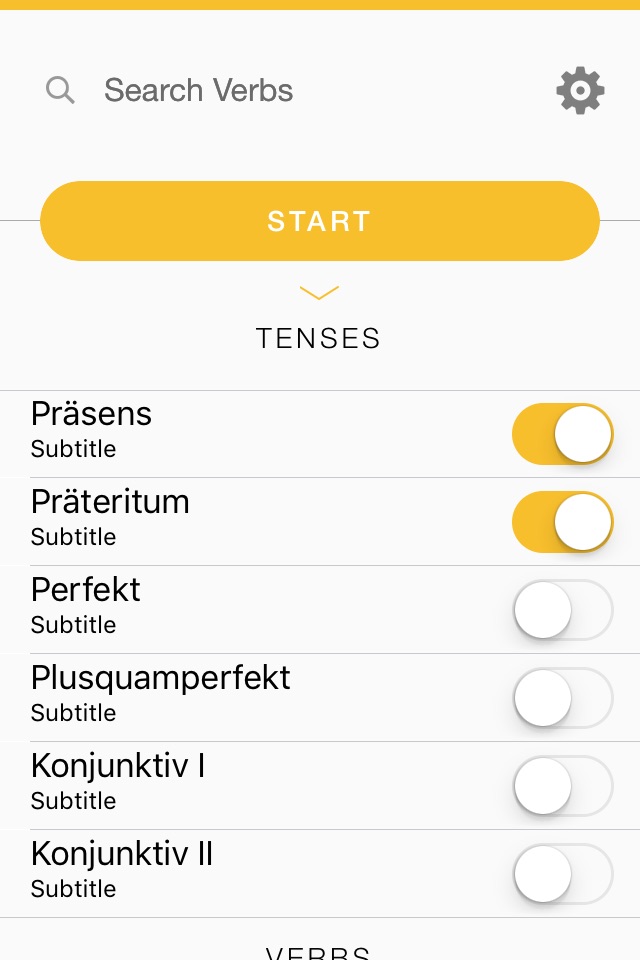 Conjuu - German Conjugation screenshot 3