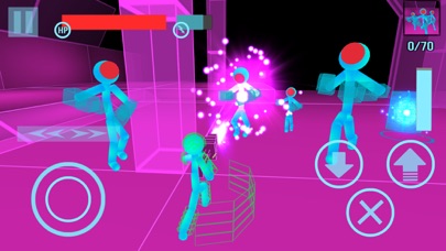 Stickman Neon Gun Warriors screenshot 3