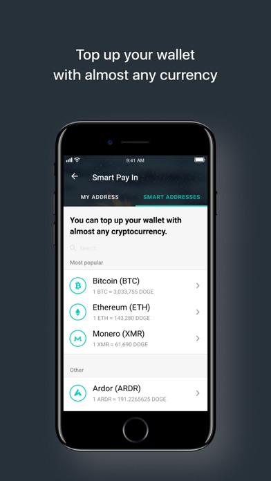 Image of Dogecoin Wallet by Freewallet