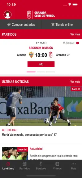 Game screenshot Granada Club de Fútbol mod apk
