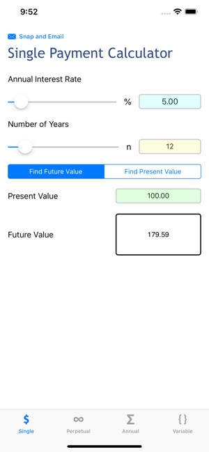 FinCalc TVM