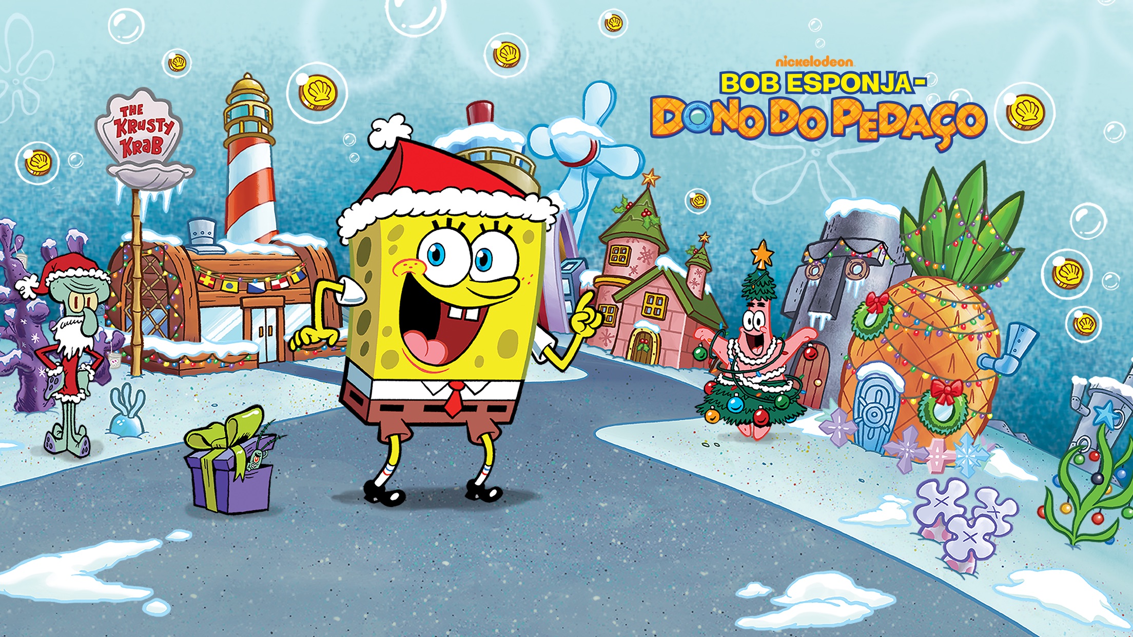 Screenshot do app Bob Esponja – Dono do Pedaço