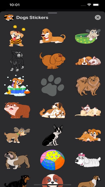 Dogs Stickers & Emojis