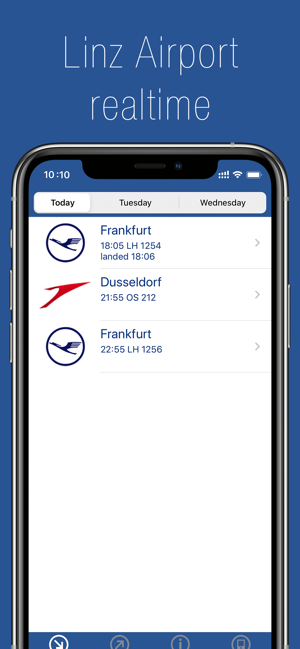 Linz Airport App