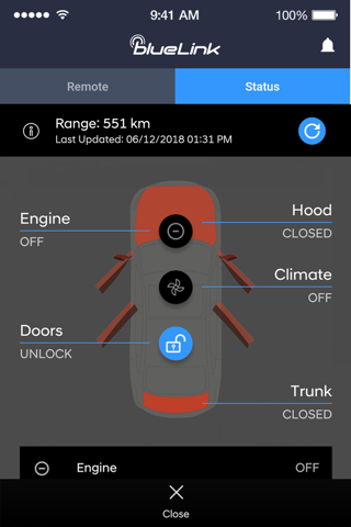 Hyundai BlueLink India screenshot 2