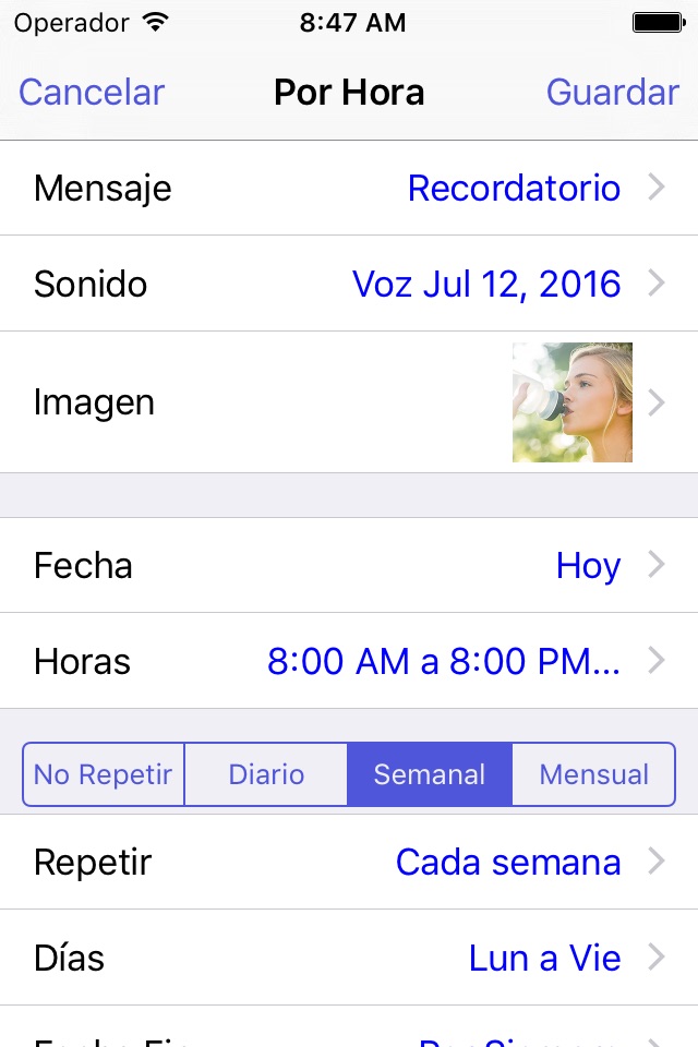 Reminder with Voice Reminders screenshot 2