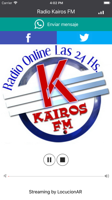 Radio Kairos FM screenshot 2