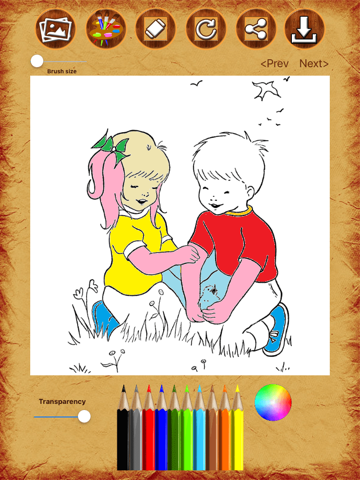 Kids coloring & drawing Book - náhled