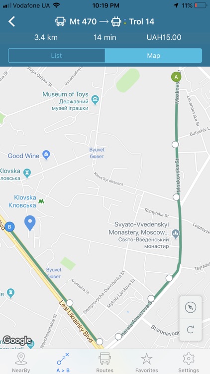 Eway public transport screenshot-5