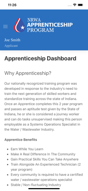 NRWA Apprenticeship