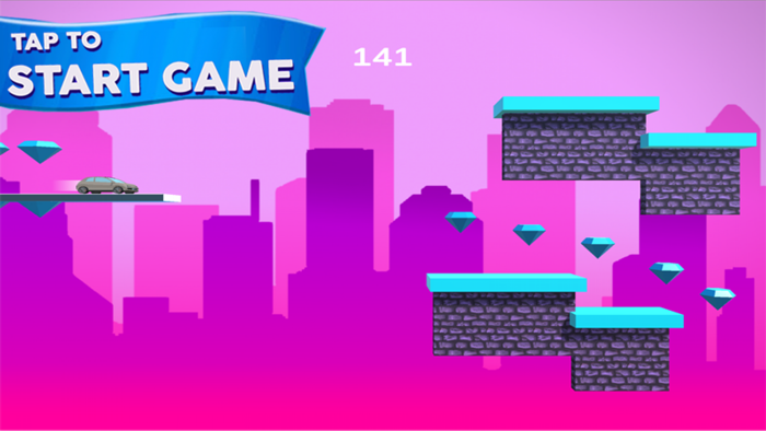 Ramp Car Jump Lucky Goal