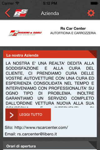 Righini Car Service screenshot 2