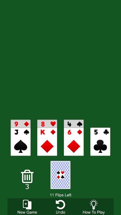 Aces Up Solitaire Game