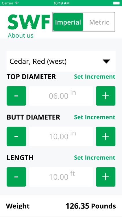 Heli Falling Weight Calculator