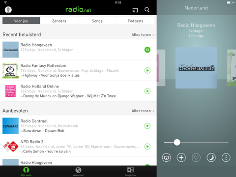 radio.net - radio and podcast screenshot 2