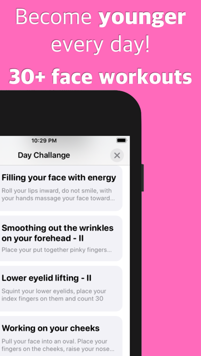 Perfect Face Exercises Daily screenshot 3