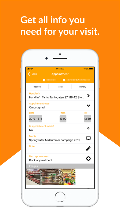 Genero Sales: CPG Sales App screenshot 2